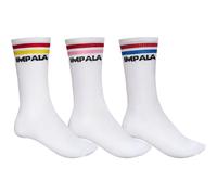 Impala Raya 3 Paquete Calcetines Damen-Socken Deporte de Rueda Ocio Algodón
