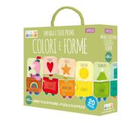 Impara i tuoi primi colori e forme. Ediz. a colori. Con puzzle (Sassi junior)