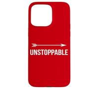 Imparable con flecha se precipita hacia el objetivo Carcasa para iPhone 15 Pro Max