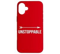 Imparable con flecha se precipita hacia el objetivo Carcasa para iPhone 16 Plus