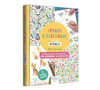 Nella giungla. Imparo a disegnare con gli stencil. Griffographe. Ediz. a colori. Ediz. a spirale. Con 2 stencil