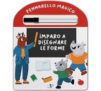 Imparo a disegnare le forme. Ediz. a colori. Con pennarello cancellabile (Pennarello magico)