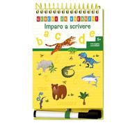 Imparo a scrivere. Giochi in vacanza! Ediz. a colori. Ediz. a spirale. Con pennarello (A pagine aperte)