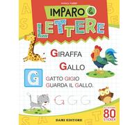 Imparo le lettere. Con adesivi (Gioca e impara)