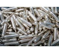 Impeccable Culinary Objects (ICO) Steel, Airsoft - Lote de 25 recambios CO2 estándar 0.12G