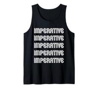 Imperativo Camiseta sin Mangas