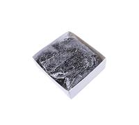 imperdibles, 1000 alfileres de bombilla de hierro/cobre, marcadores de puntadas metálicos, imperdibles de calabaza, for tejer, coser, manualidades y ropa.(Shot Black,Iron material/1000PCS)
