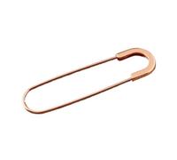 Imperdibles, Paquete de 8 imperdibles multicolores 80 mm for manualidades, broches, marcadores puntadas y dijes(Rose Gold)