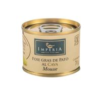 Imperia Foie Gras Mousse de Pato al Cava, 70 g