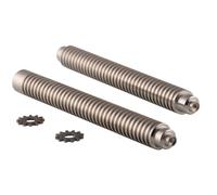 Imperia Kit 2x Rodillos Rayas Tamaño 2 TG.2 Laminadora de Masa Pastapresto 700