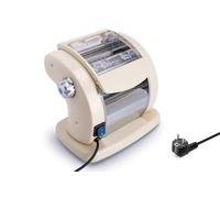 Imperia PastaPresto Línea Clásica. Máquina eléctrica para pasta. 100% Made in Italy. Máquina de pasta fresca con motor eléctrico 220v. Laminadora eléctrica para lasagne, tagliolini, fettuccine.