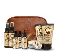 Imperial Beard Estuche completo para el cuidado de la barba, 9 productos 1 estuche