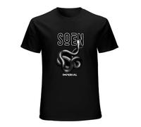 Imperial by Soen - Camiseta para hombre, Negro, L