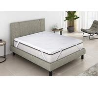 Imperial Confort - Topper viscoelástico - Ideal para aliviar tensiones musculares y puntos de presión - Grosor 8 cm - 160x190