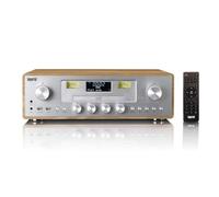 Imperial DABMAN 280CDWDSI Dab Plus Radio FM - Radio por Internet - Reproductor de CD MP3 - Bluetooth V5.4 - Dos Puertos USB - 2 Altavoces de 15 W - Función Despertador - Aspecto Madera