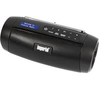 Imperial DABMAN GO - Altavoz Bluetooth portátil con Radio (Dab+/FM, batería, 8 Horas de reproducción, impermeabilidad IPX5, 5 W) - Negro