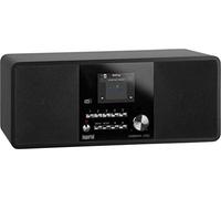 Imperial DABMAN i200 Internet/Dab+ Radio (Sonido estéreo, Radio por Internet/Dab+/Dab/FM, WiFi, LAN, Entrada Auxiliar, Salida de línea, Salida de Auriculares, Spotify) Negro, 32 x 13,5 x 11 cm