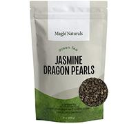 Imperial Jasmine Dragon Pearls | Té verde de hojas sueltas | Té verde jazmín con increíble aroma (16 onzas)