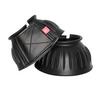 Imperial Riding Bells Campanas para Cascos, Barcas de Goma Resistentes, Cierre de Seguro, absorción de Golpes e Impermeable, Entrenamiento y Paseo, diseño clásico y protección confiable, Negro, M