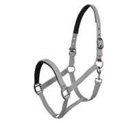 Imperial Riding Cabestro clásico Deportivo de Nailon Resistente, Acolchado Suave con Neopreno, Ajustable, con mosquetón y Accesorios de Lujo de Oro Rosa/Dorado, cómodo Cabestro para Caballo, Color