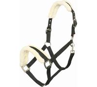 Imperial Riding Cabezada "IRH Classic Fur" - Black - Pony Imperial Riding