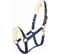 Imperial Riding Cabezada "IRH Classic Fur" - Navy - Pony Imperial Riding
