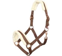 Imperial Riding Cabezada "IRH Classic Fur" - Walnut - Pony Imperial Riding