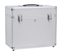 Imperial Riding Caja de Limpieza IRH Basic Slim Line, Caja de Aseo Estrecha con Bolsillo Interior elástico y diseño Ligero, Color Plata, Talla única
