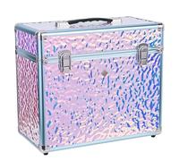 Imperial Riding Caja de Limpieza IRH Basic Slim Line, Estrecha Caja de Aseo con Bolsillo Interior elástico y diseño Ligero, Sirena, tamaño 1