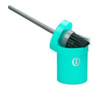 Imperial Riding Cepillo de Aceite para pezuñas IRH con Recipiente, práctico Pincel para Aceite de pezuñas con Lata integrada, Cepillo para el Cuidado de pezuñas a Prueba de Fugas para una aplicación