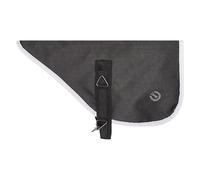 Imperial Riding Hobby Horse IRH Free Spirit - Manta de Caballo con Cuello Fijo y Gancho a presión, Manta de Juguete cálida, Color Negro, Talla 1