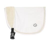 Imperial Riding Hobby Horse IRH Free Spirit - Manta de Forro Polar con Cuello de Piel sintética y Cierre de Clip, Color Blanco, Talla 1