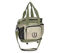 Imperial Riding IRH Basic - Bolsa de Limpieza con Varios Compartimentos, Asas y Correa para el Hombro, Color Verde Oliva Claro, 1 tamaño