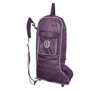 Imperial Riding IRH - Bolsa protectora para botas y casco de equitación, impermeable, 2 en 1, hecha de poliéster 600D, bolsa protectora para casco y botas con compartimento para accesorios, transporte