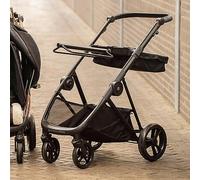 Imperial Riding IRH Carry Light - Sillín, sillín y Otros Equipos, Ligero, Plegable, de Aluminio, con Soporte para sillín extraíble, Espacio de Almacenamiento y Ruedas, función de Freno, Color Negro