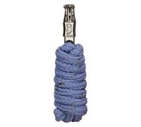 Imperial Riding IRH Deluxe - Cuerda de pánico con Hilo de Lurex, Nailon Revestido, Color Azul Aciano