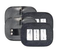 Imperial Riding IRH Glitter Square - Números de torneos Cuadrados Cuadrados con Purpurina, 3 dígitos, Juego de 2 Unidades, Azul Oscuro, 1 Talla