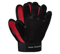 Imperial Riding IRH - Guante de Limpieza de Goma con Puntos de Masaje y Malla 3D, depilación eficaz y Ayuda para Lavar Caballos, Color Rosa