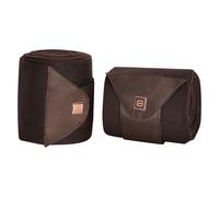 Imperial Riding IRH Lovely - Juego de 4 Vendas de Forro Polar Suave, Transpirable y Estable, Cierre de, Acentos de Metal, Vendas de Caballo Entrenamiento y Uso Diario, Color