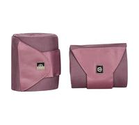 Imperial Riding IRH Lovely - Juego de 4 Vendas de Forro Polar Suave, Transpirable y Estable, Cierre de, Acentos de Metal, Vendas para Caballos Entrenamiento y Uso Diario, Color