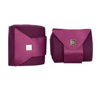 Imperial Riding IRH Lovely - Juego de 4 Vendas de Forro Polar Suave, Transpirable y Estable, Cierre de, Acentos de Metal, Vendas para Caballos Entrenamiento y Uso Diario, Color