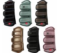 Imperial Riding IRH Lovely Polainas para Doma de Neopreno Transpirable y Exterior de Poliuretano Resistente, Placa de Metal y Cierre de Seguro, Elegante Protector de piernas para Entrenamiento, Color