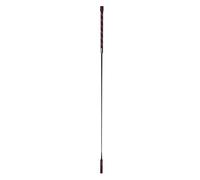 Imperial Riding IRH Regal Shine - Fusta de Doma con Barra de Carbono Ligera, Mango de Piel con Cristales, Higo, 120 cm