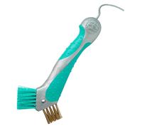 Imperial Riding IRH Scraper - Rascador de pezuñas resistente con mango ergonómico, diseño patentado y aspecto glamoroso, jade