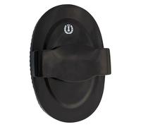 Imperial Riding IRH Soft - Barra de Resorte con Mango Grande, Barra de plástico Flexible con Mango ergonómico Suave, Limpieza eficaz del Pelaje para el Cuidado Diario de Caballos, Nogal