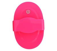 Imperial Riding IRH Soft - Barra de Resorte con Mango Grande, Barra de plástico Flexible con Mango ergonómico Suave, Limpieza eficaz del Pelaje para el Cuidado Diario de los Caballos, Rosa neón