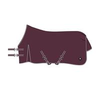 Imperial Riding IRHBasic 135 - Manta de Verano para Exteriores, Cuello Desmontable, Manta Ligera para Exteriores, Material Resistente a la Intemperie, con Pliegues, Correas Cruzadas, Cordones de Cola