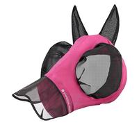 Imperial Riding Máscara antimoscas Trail Ride con Protector Nasal, Color Rosa