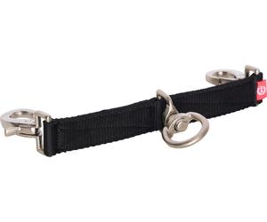 Imperial Riding Unión de Anillas Filete para Ronzal para Trabajos de Cuerda "Nylon" - Negro Imperial Riding