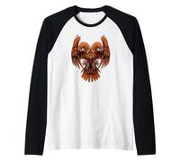 Imperio bizantino - Águila de Doble Cabeza - Historia Medieval Camiseta Manga Raglan